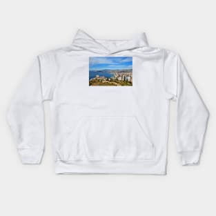 Benidorm Skyline Cityscape Costa Blanca Spain Kids Hoodie